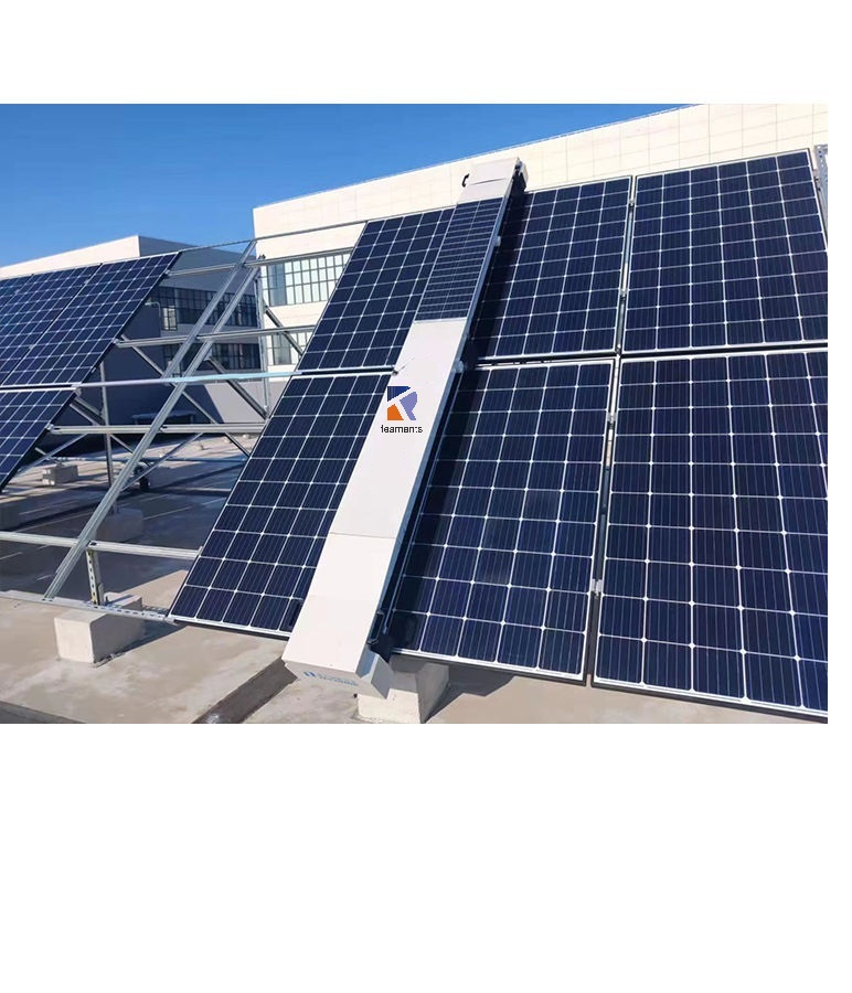 Battery-Powered Solar Cleaning Robot - Teamants Solar Panel Maintenance