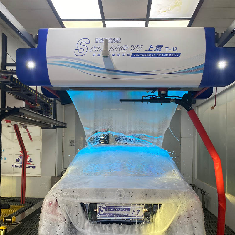 Fully Automatic 360 Touchless Car Washing Machine with High Pressure Water and Intelligent Drying for Car Wash Shops Parking Lots Commercial Use