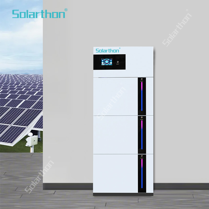 Eco-Friendly off-Grid Solar Battery Storage Solution for Homes