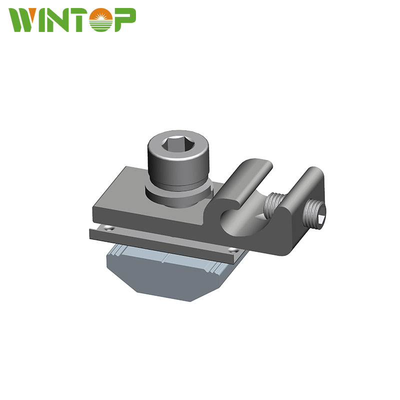 Solar Panel Mounting Components Copper Grounding Lugs