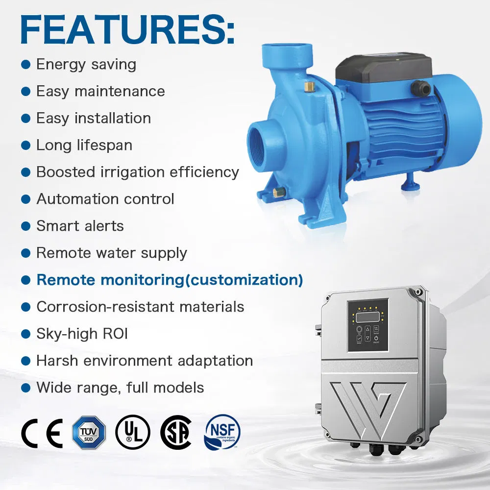 High Efficiency Brushless DC High Flow Solar Irrigation Surface Centrifugal Water Pump