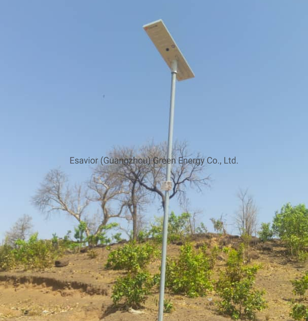 Energy Saving Lamp 80W 9600 Lumen All in One Smart Iot LED Solar Street Lights with LiFePO4 Lithium Battery