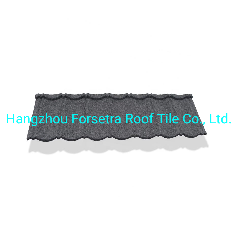 New Type Solar Roof Tiles Shingle China Factory Weather-Resistant Stone Coated Metal Roof Tile