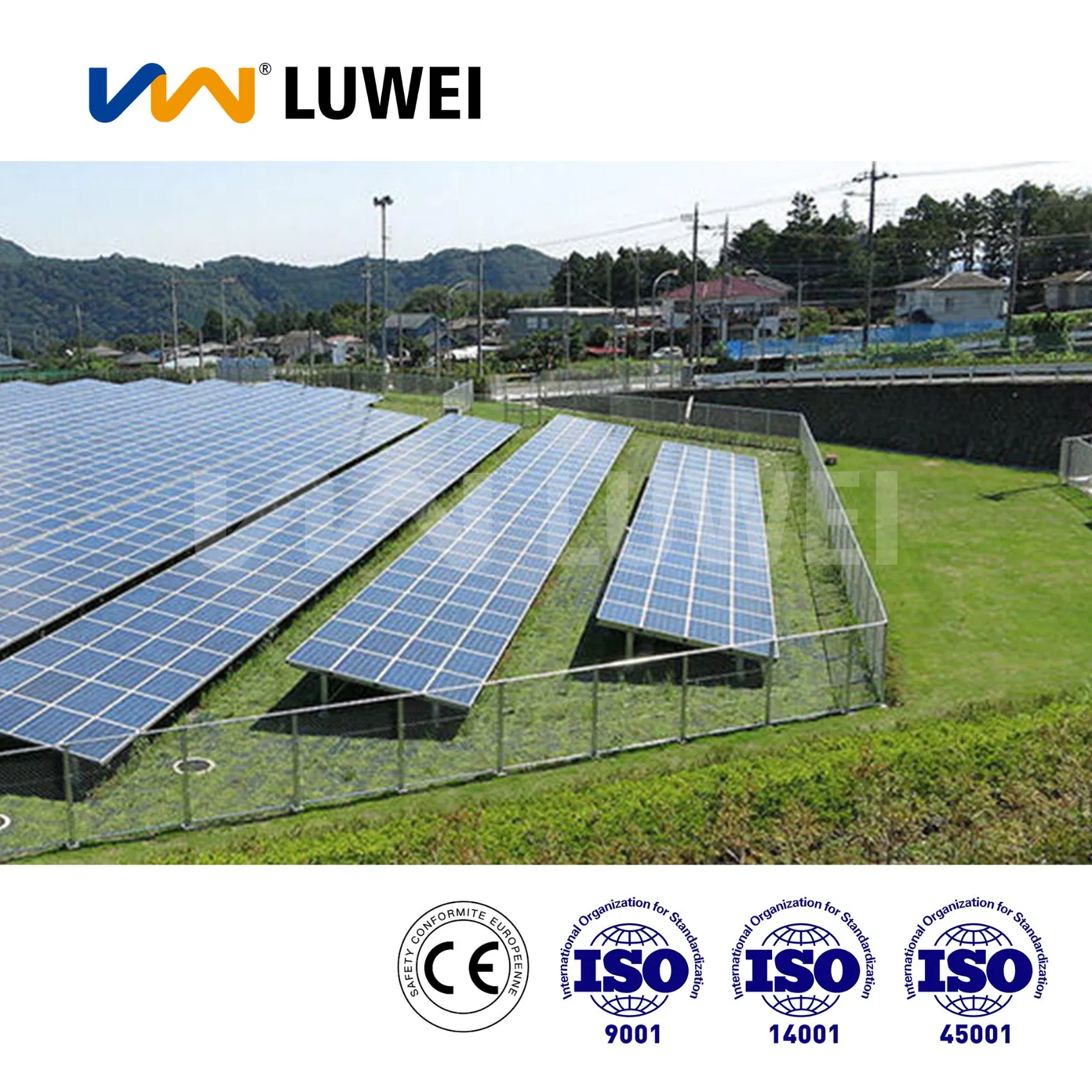 Luwei Customized 50kw off-Grid Solar Ground Solutions for Sustainable Energy