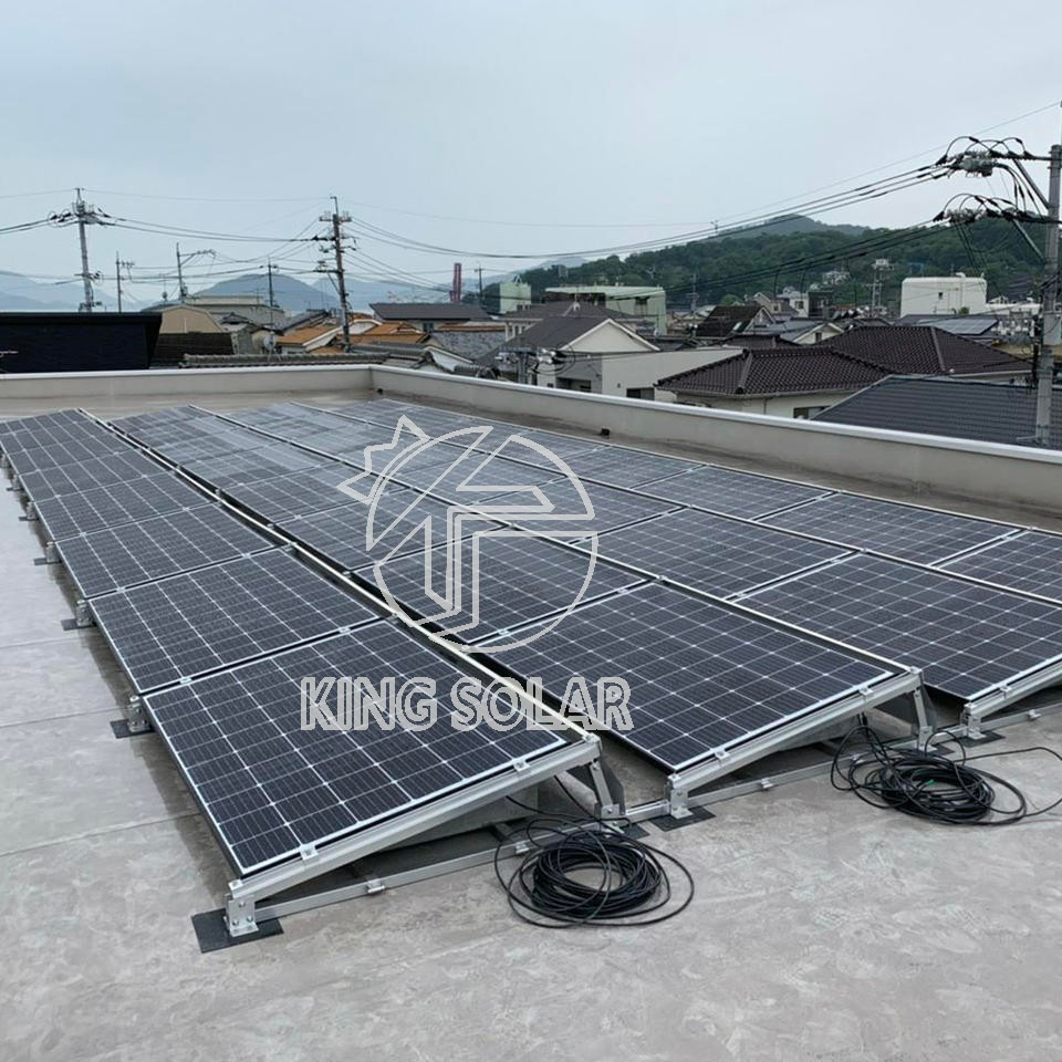 Aluminum PV Solar Panel Mounting Bracket Ballast Solar Panel Mounting