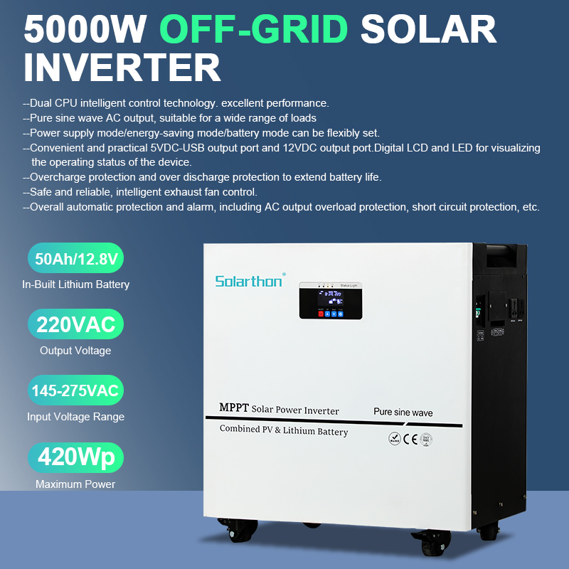 Reliable 5kw Grid-Tied Solar Power System for Sustainable Living