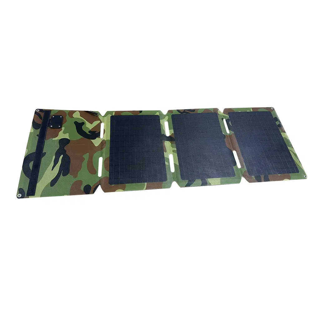 200W Portable Folding Solar Panel Blanket Charger for Outside Electricity