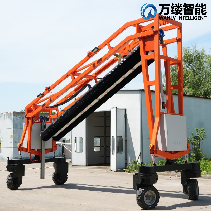 High-End Driverless Solar Panel Cleaning Robot with Visual Monitoring and Inspection