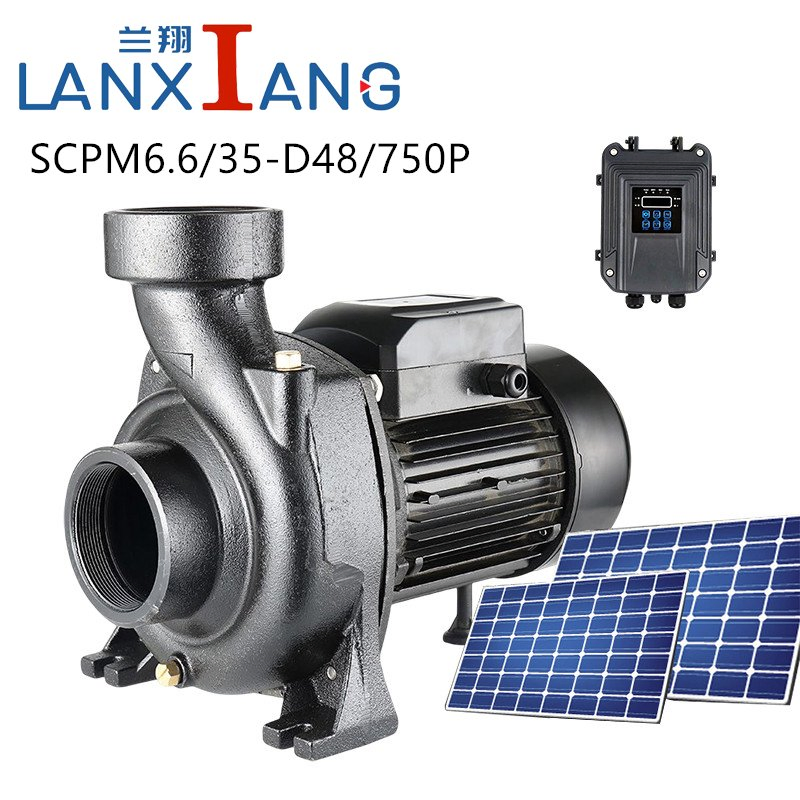750W Scpm Brushless Booster Solar Water Pump Self-Priming with Panels for Domestic