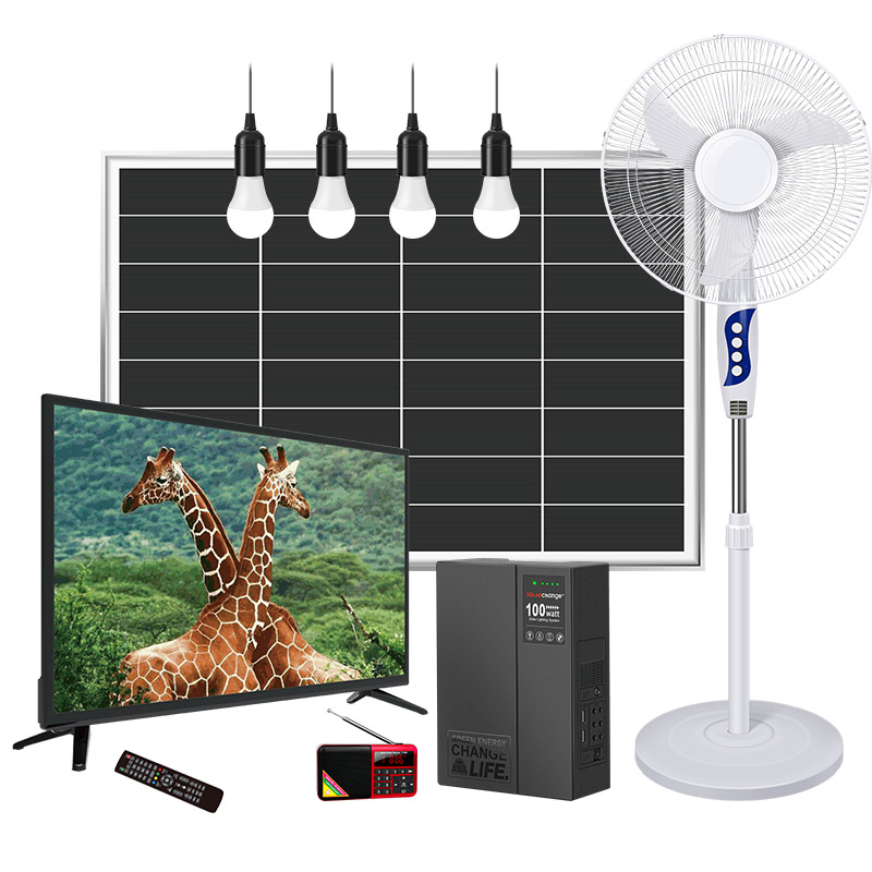 All-in-One Compact Solar Lighting Solution with Efficient 50W Power