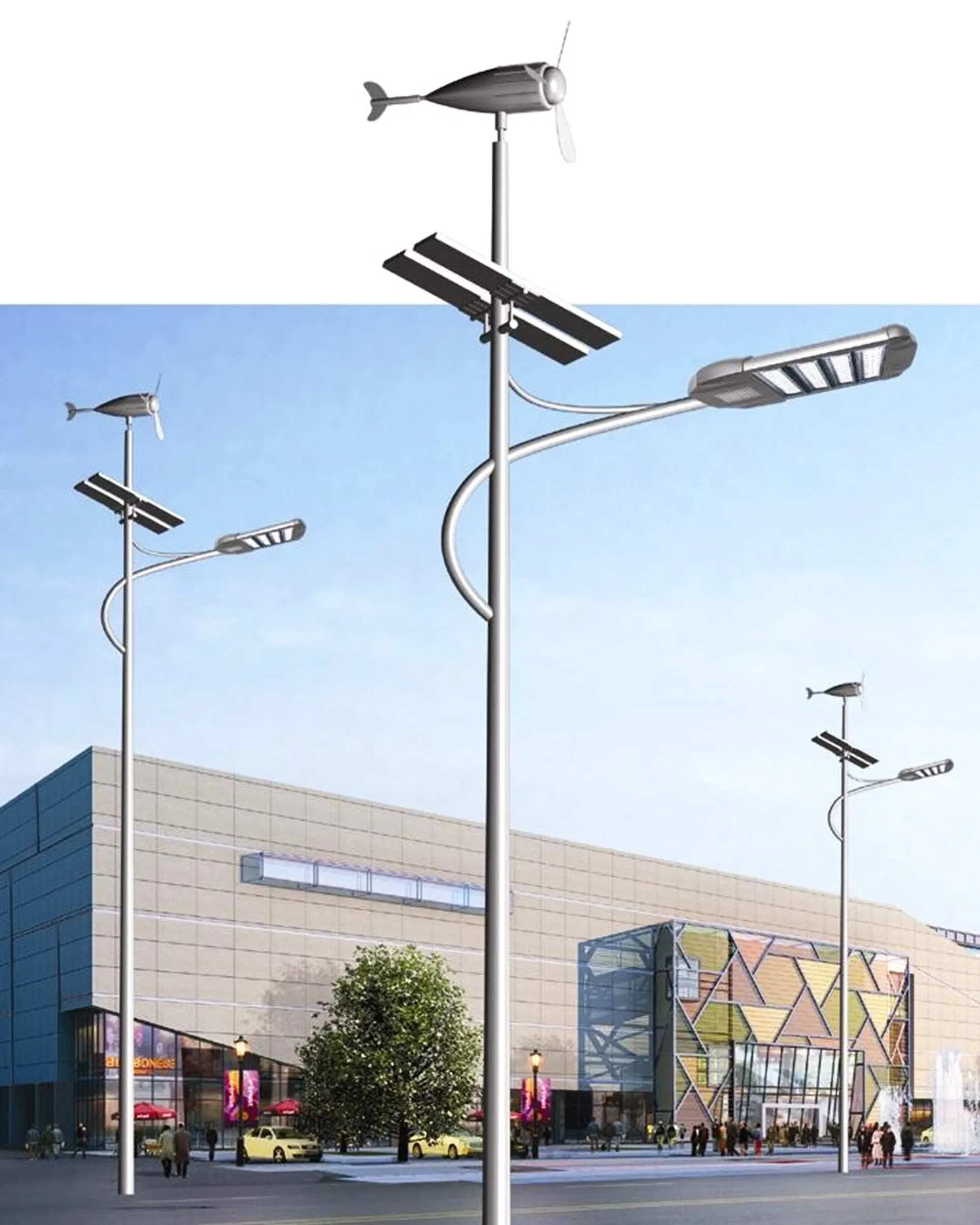 Sustainable Hybrid Solar Wind Street Lighting Solutions for Cities