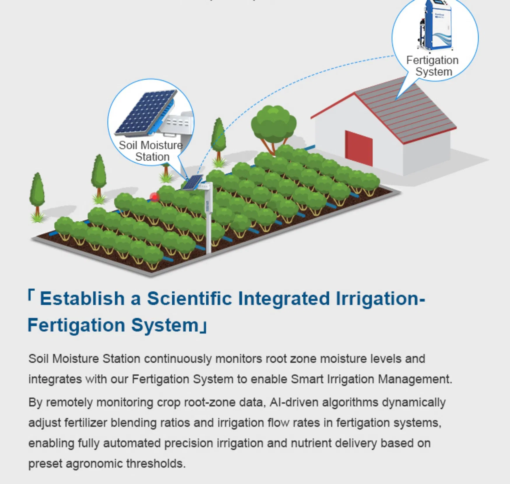 Solar-Powered Soil Moisture Monitoring Station Build Lot Smart Agriculture Systems