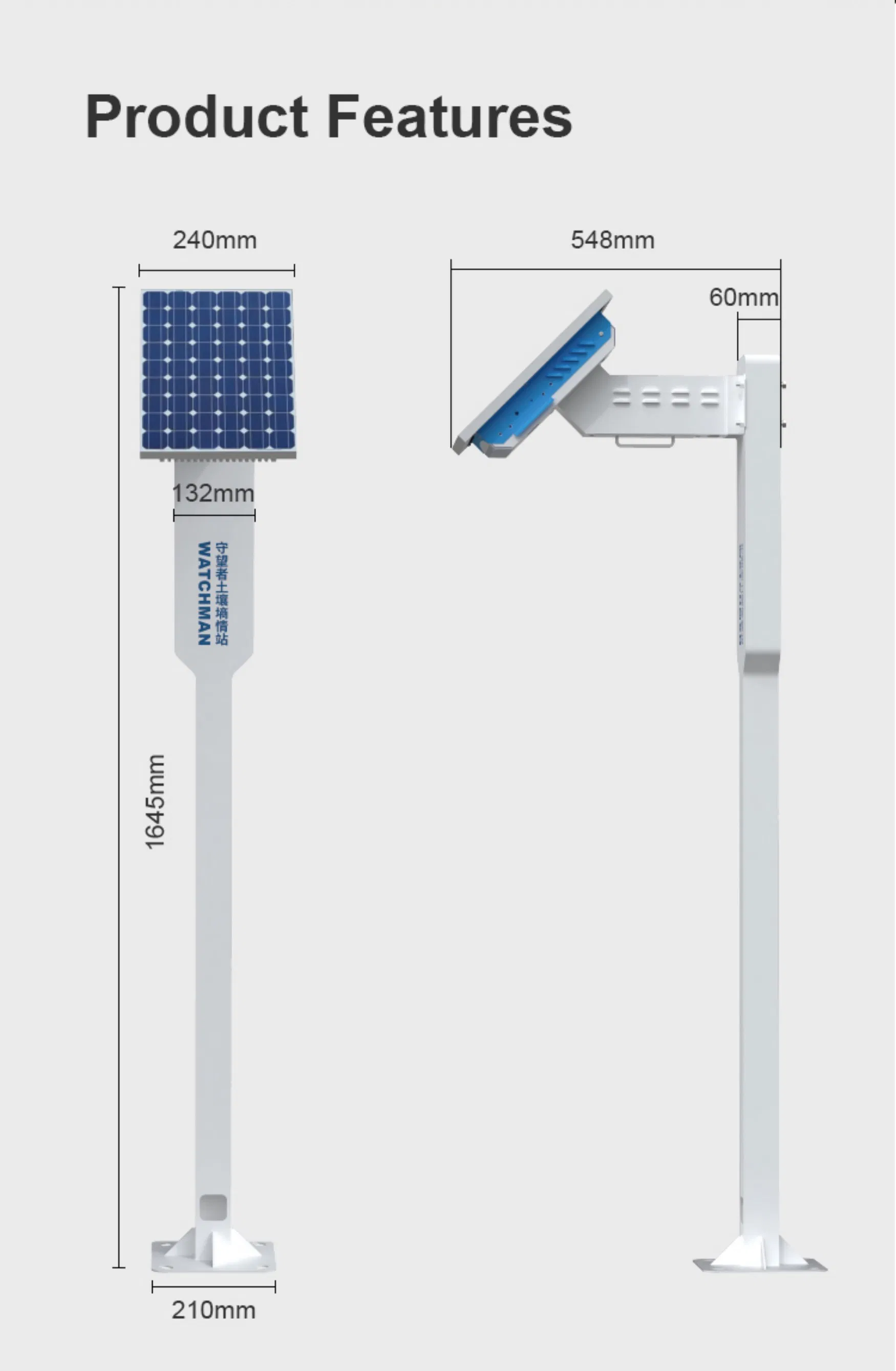 Solar-Powered Soil Moisture Monitoring Station Build Lot Smart Agriculture Systems