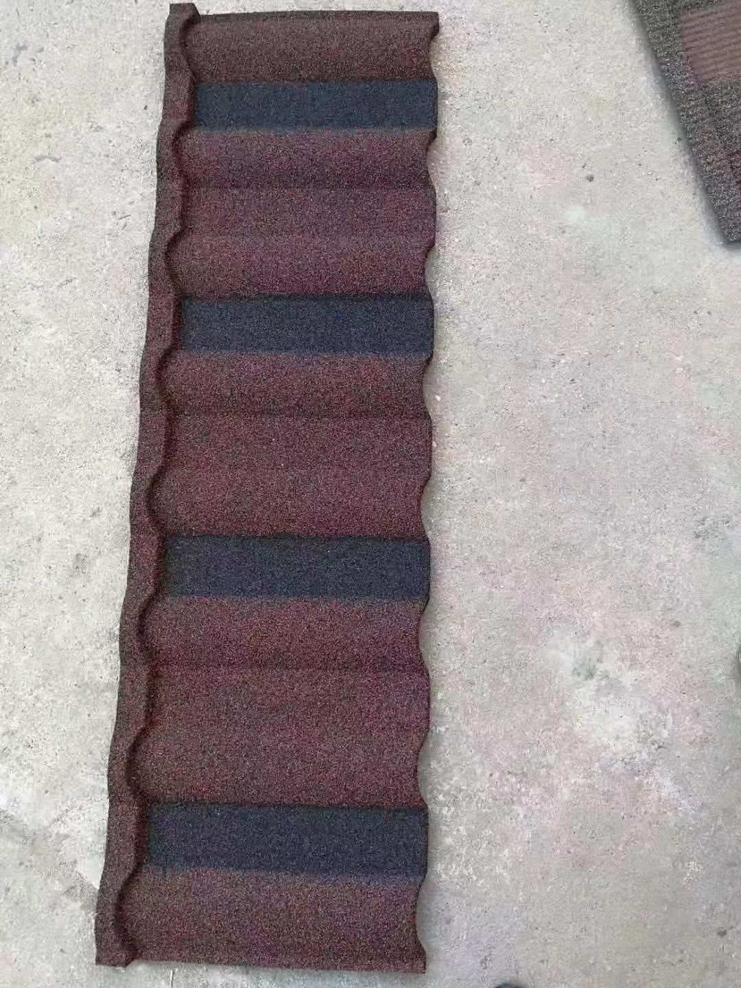 Solar Panel Tile Roof with Al-Zn Steel Base Layer