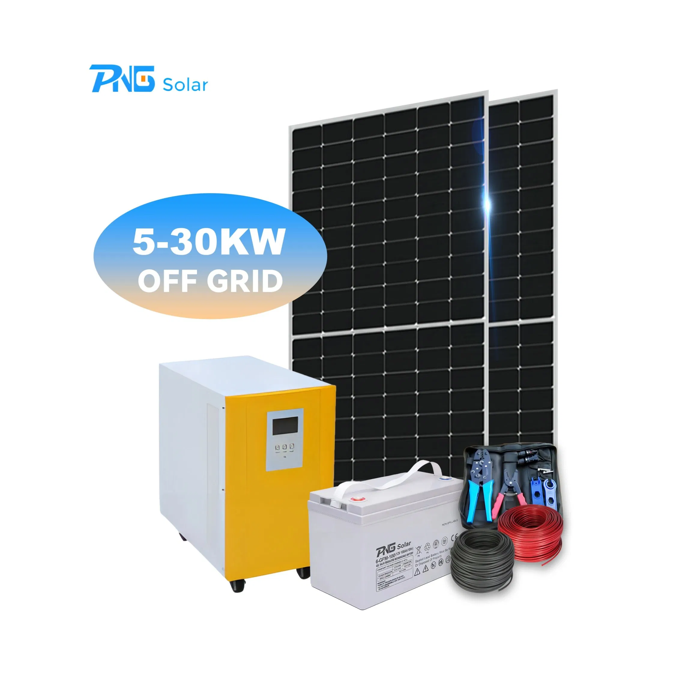 Good Price 5-20kw PNG Energy Storage Residential Power Products 20kw Solar System with CE