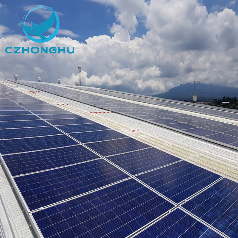 Solar Panel Roof Tile Mounting System PV Panel Fixed Solar Aluminum Roof Mount System Solar Panel Roof Tile Mounting