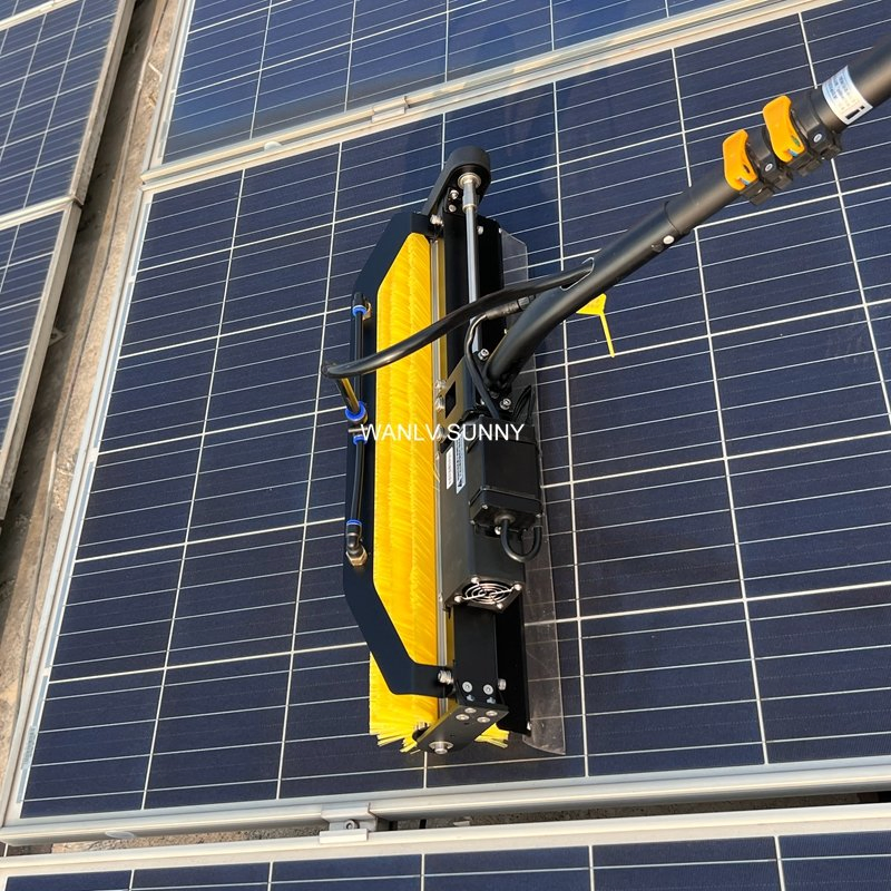 High Quality Window Cleaner Electric Solar Photovoltaic Panel Cleaning Tool Brush