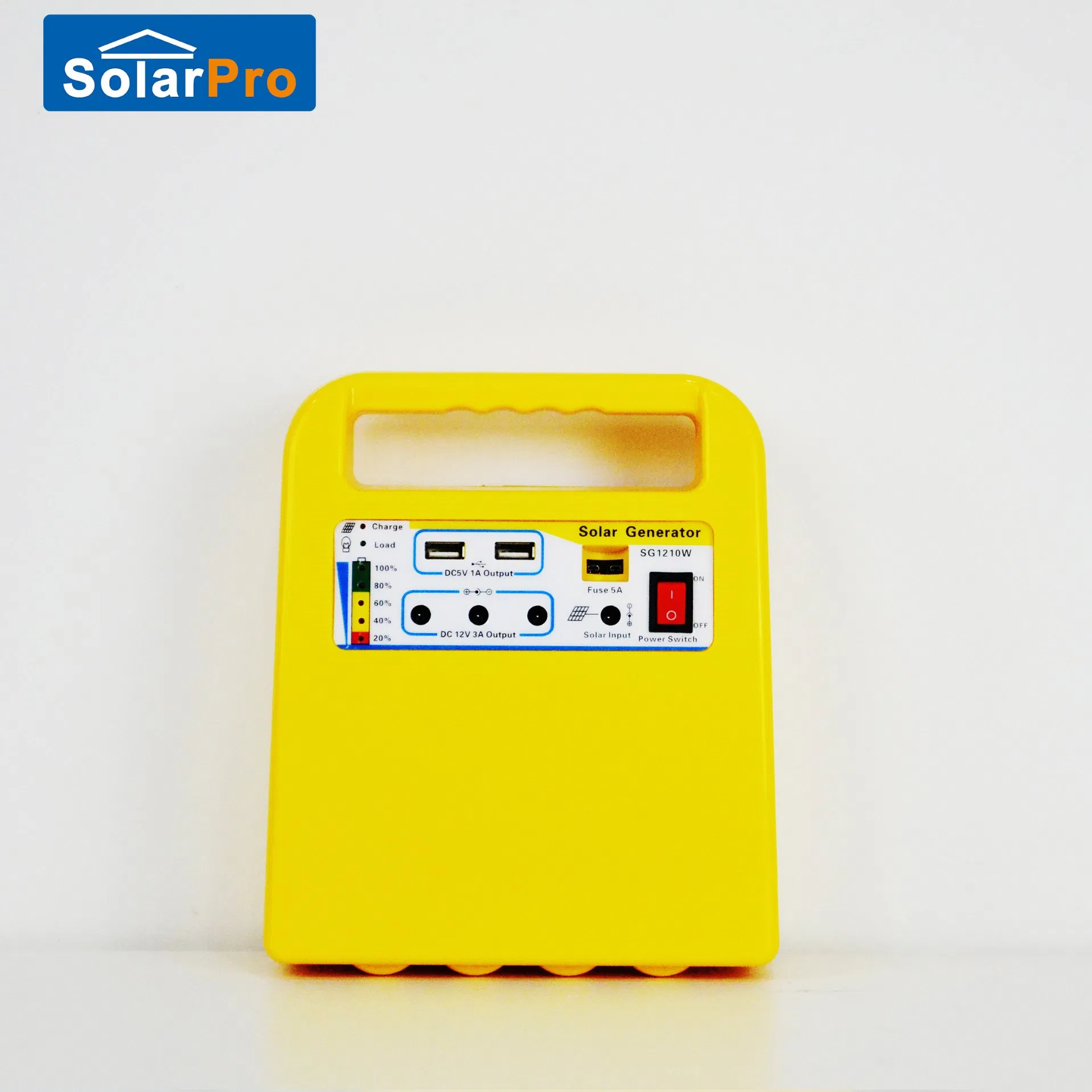 Solar Power Station high Density Power Residential Camping with 30W LED Bulbs Integrated Portable Generator Solar Energy Power System