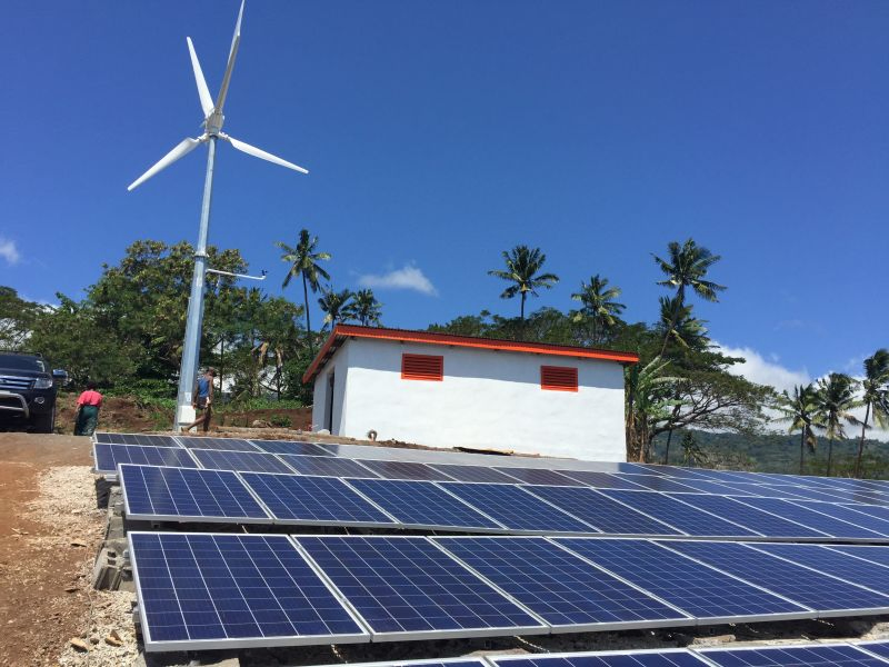 Professional off Grid System Solution Plan with Solar Wind Hybrid Power Supply