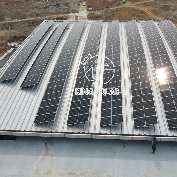 Aluminum PV Solar Panel Mounting Bracket Ballast Solar Panel Mounting