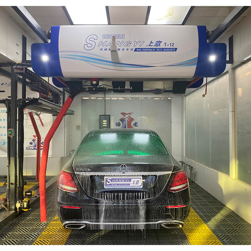 Fully Automatic 360 Touchless Car Washing Machine with High Pressure Water and Intelligent Drying for Car Wash Shops Parking Lots Commercial Use