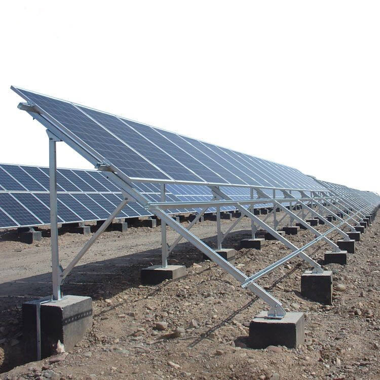 Luwei Solar Panel Ground Mount for Large 5MW and 6MW Power Plants