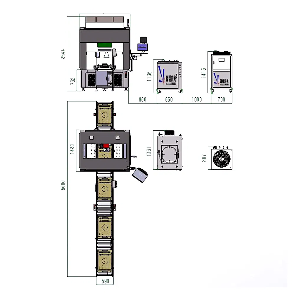 PV Solar Energy Storage Lithium Cells Laser Welding Machine