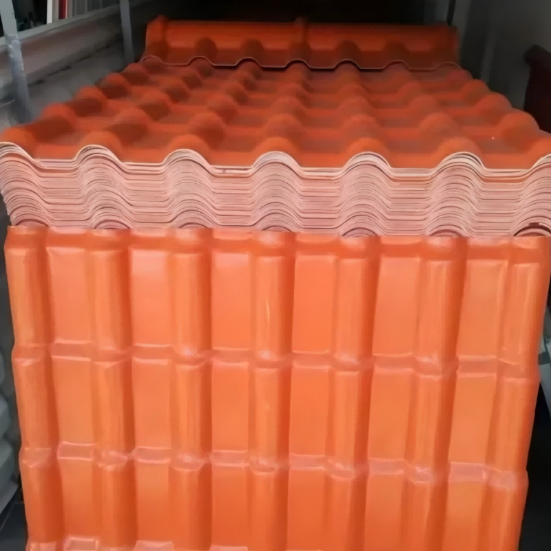 OEM/ODM Insulation Material Resistance Spanish ASA UPVC Resin Roofing Sheet Telha De PVC Roof Tile Shingle Teja De Panel Solar with Strong UV Protection
