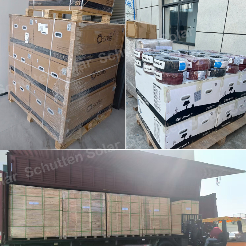 High Efficiency 20kw 30kw 40kw 50kw Complete Grid Tied Solar Energy System Kit