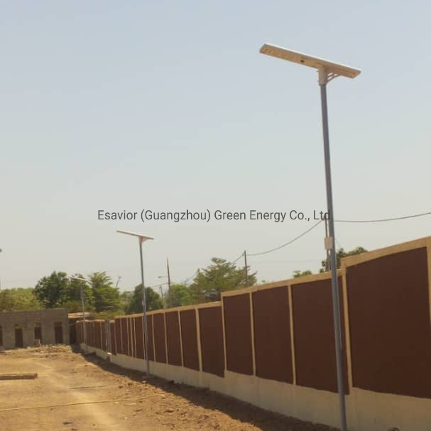 Energy Saving Lamp 80W 9600 Lumen All in One Smart Iot LED Solar Street Lights with LiFePO4 Lithium Battery