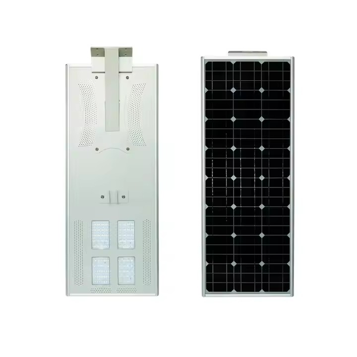 Integrated Street Lamp Lighting Time in Smart Cities Road Outdoor All in One LED Solar Street Light
