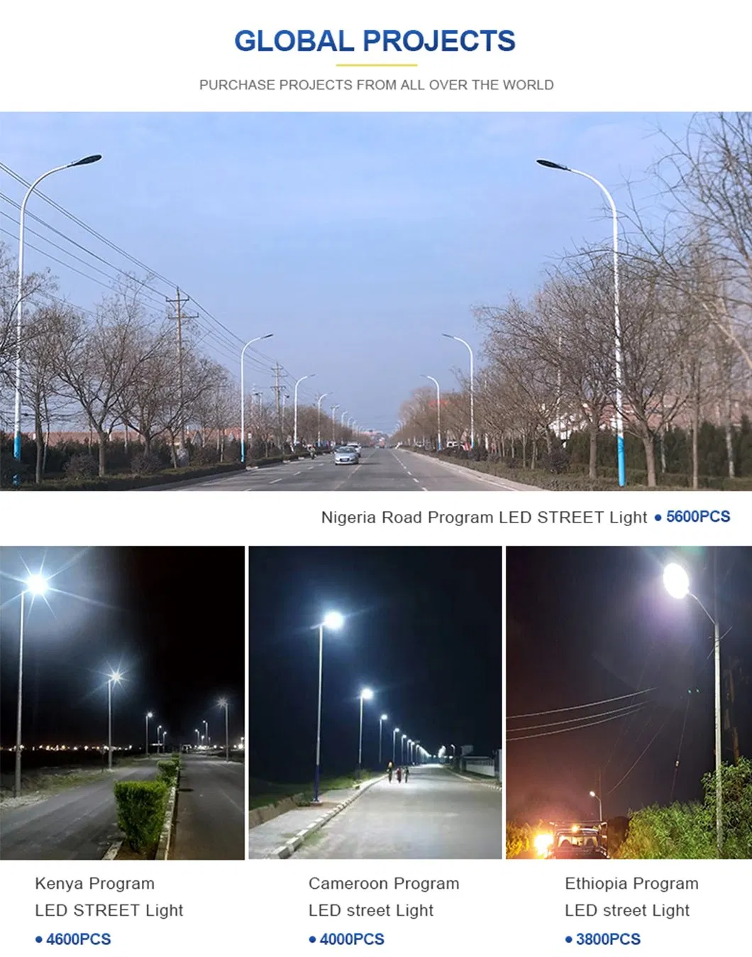 Street Light Dimension