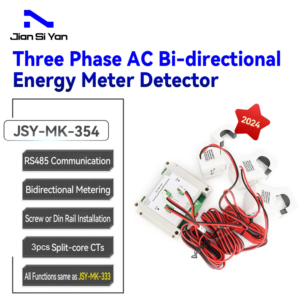Jsy-Mk-354 AC 250A OEM ODM High-Accuracy Solar Energy Monitoring Energy Meter