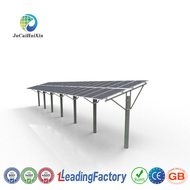 Cement Foundation Hot-DIP Galvanized Steel Ground Mounts for Solar Panels