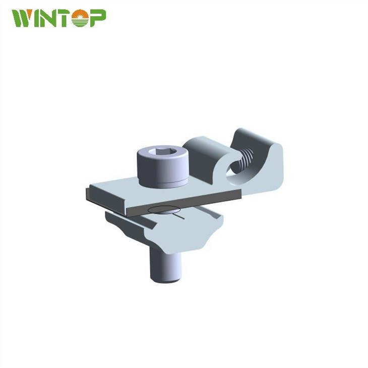 Solar Panel Mounting Components Copper Grounding Lugs