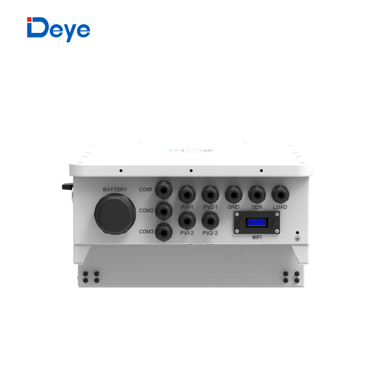 China Deye Hybrid Solar Inverter 5kw 8kw 10kw 12kw Wholesale Solar Inverter Solar Energy Storage Three Phase Hybrid Solar Inverter for Home