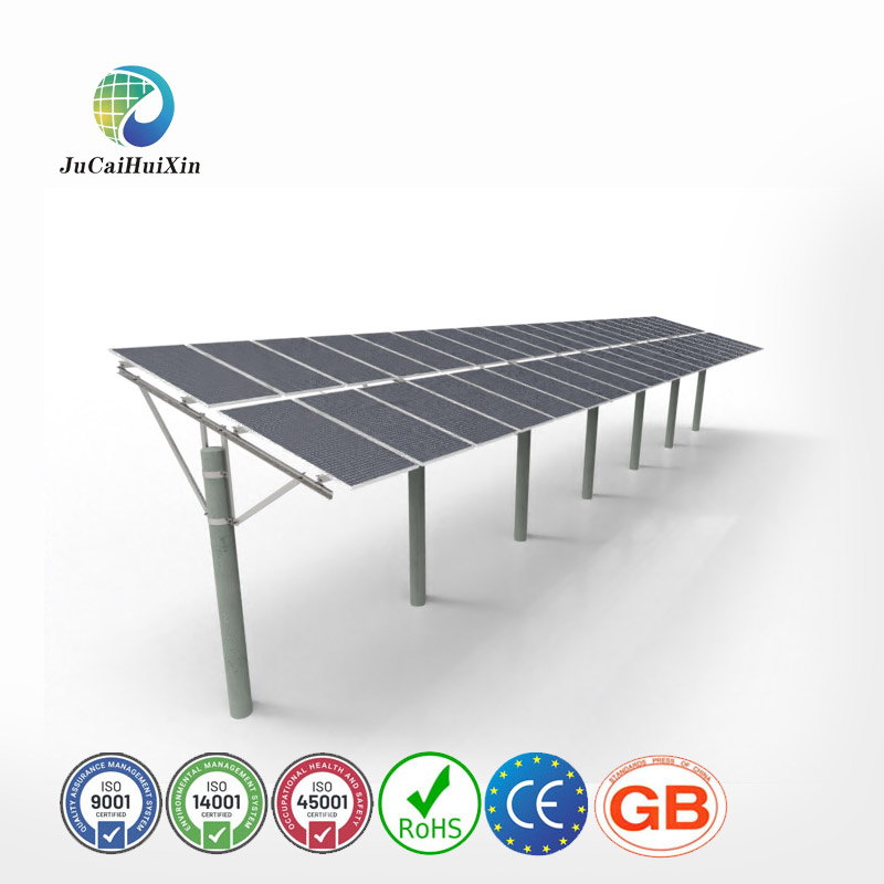 Cement Foundation Hot-DIP Galvanized Steel Ground Mounts for Solar Panels