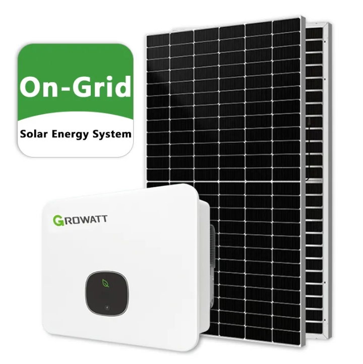 High Efficiency 20kw Home Solar System, Grid-Tied with Peak Load Shaving Capability