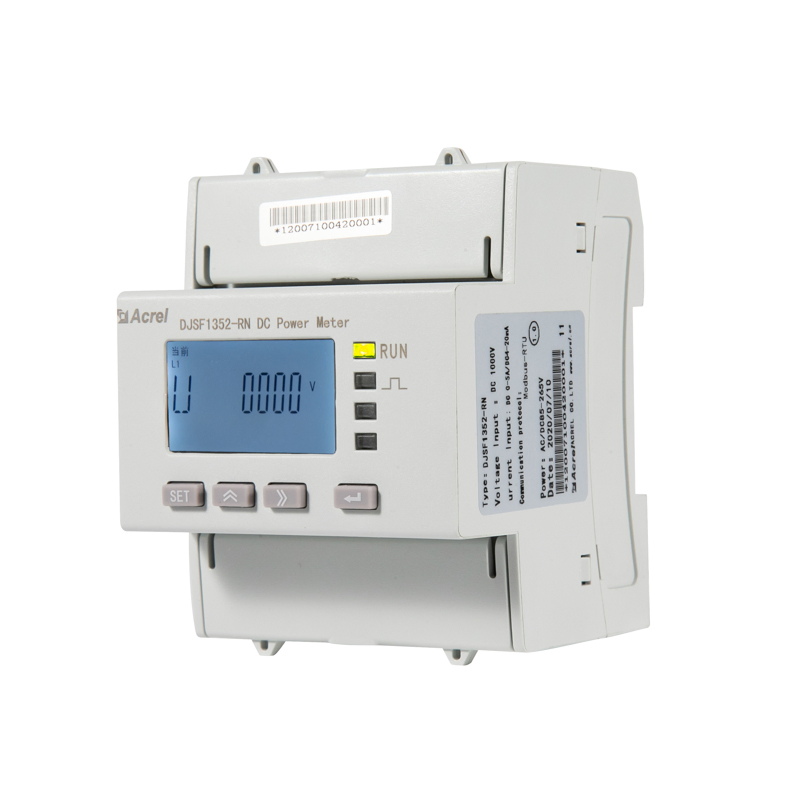 Acrel Djsf1352-Rn DC Energy Meter with RS485 Modbus-RTU for Solar Power Monitoring
