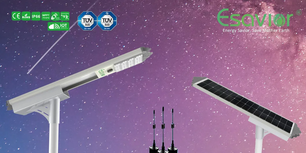 Integrated LED Solar System Lighting