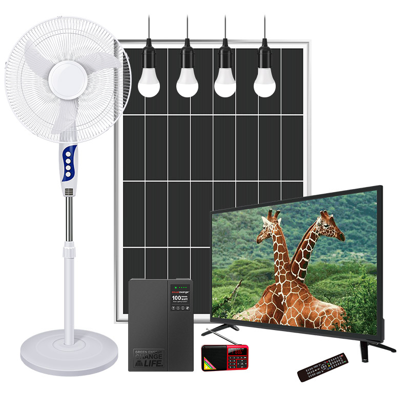 All-in-One Compact Solar Lighting Solution with Efficient 50W Power