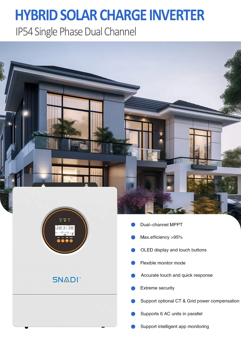 Hybrid Power Solar Home Inverter