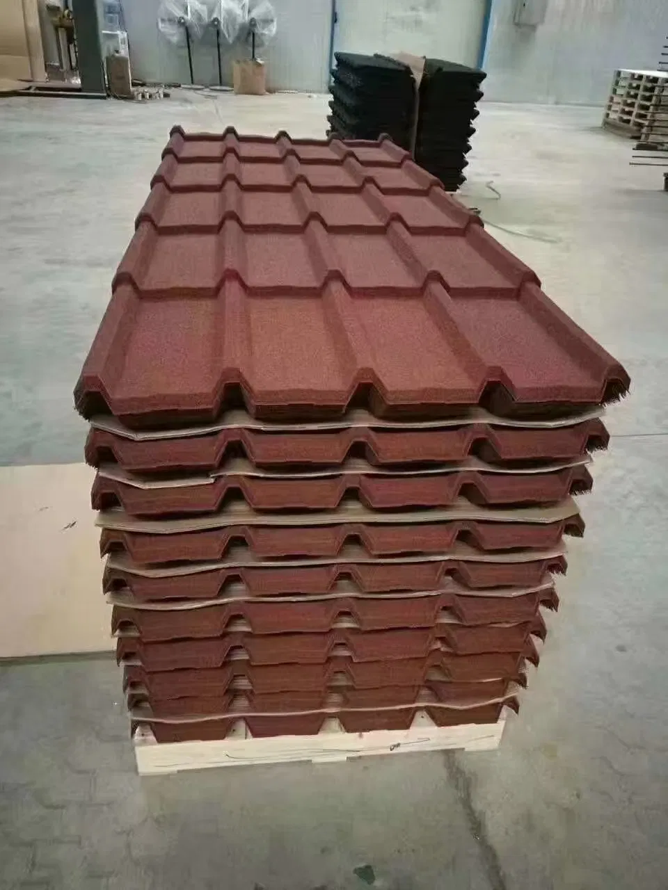 Solar Panel Tile Roof with Al-Zn Steel Base Layer