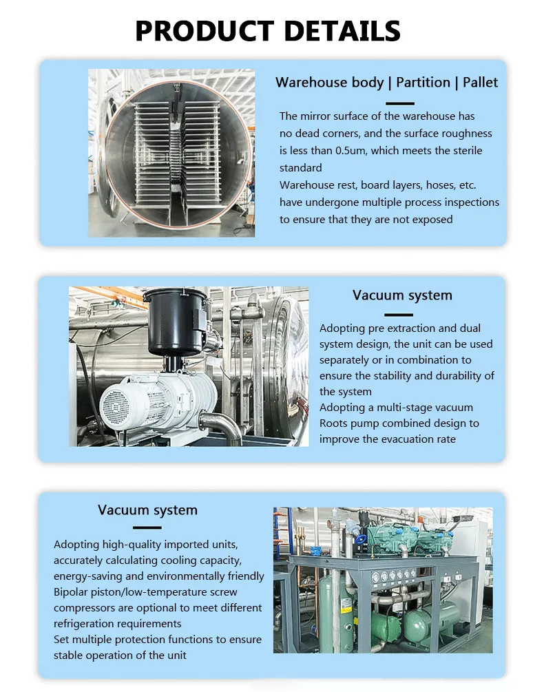 Industrial Freeze Dryer Details 3
