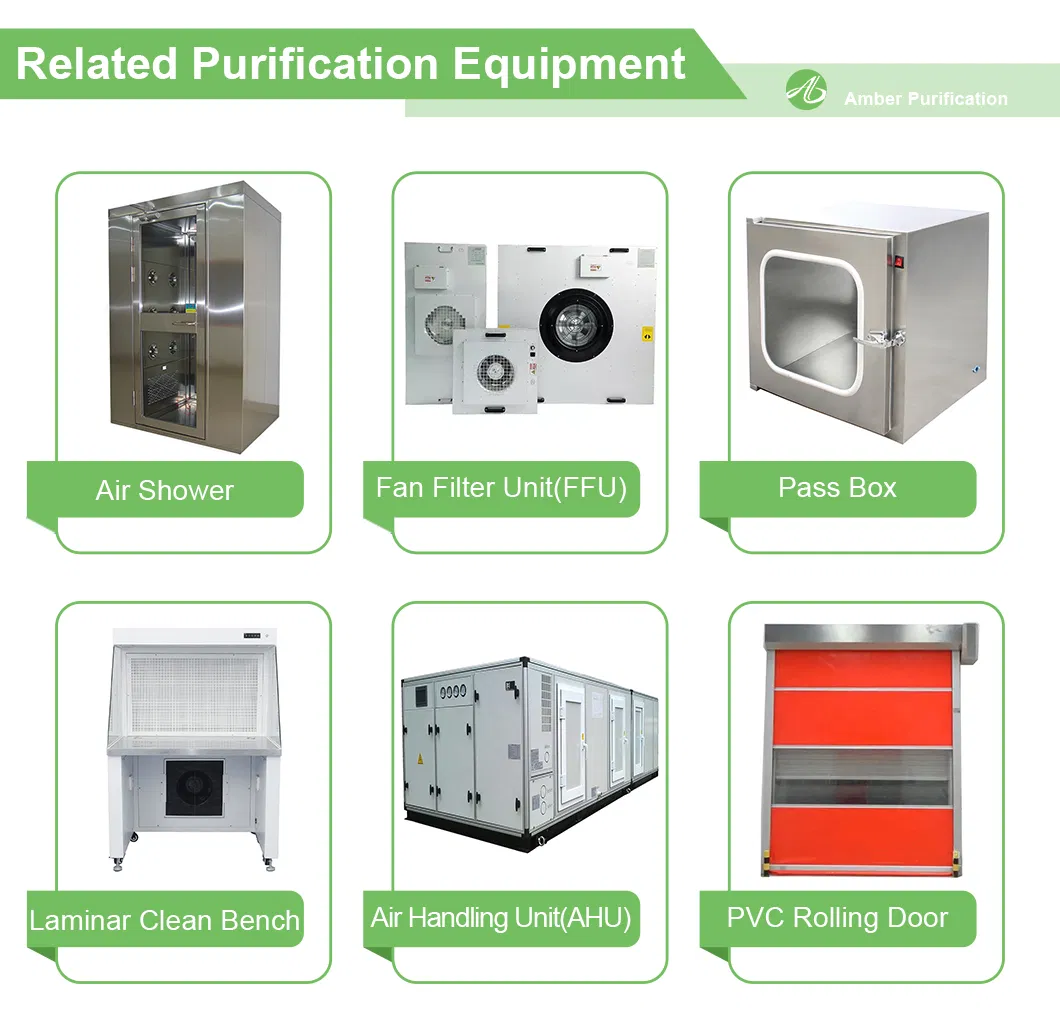 Efficient Cleanroom HVAC System for ISO 5, 6, 7, 8 Applications