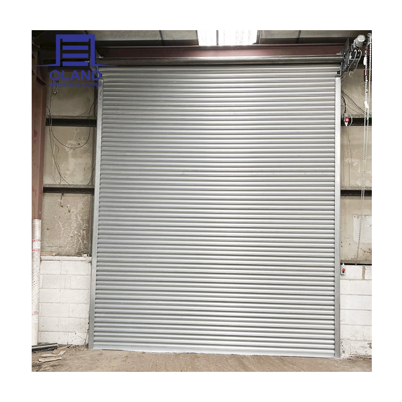 Heavy Duty Windproof Steel Roller Shutter Doors Corrosion Industrial Roll up Doors for Various Scenarios