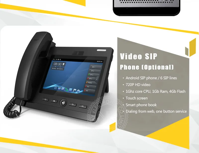 SIP Video Door Phone Intercom System