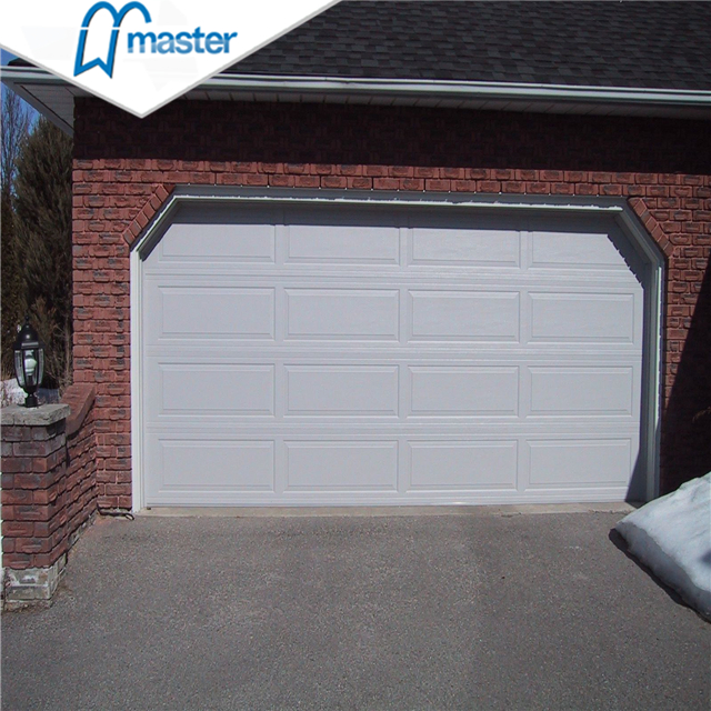 Master Well Modern Residential Commercial Insulated Garage Door Sectional Overhead Steel Garage Door