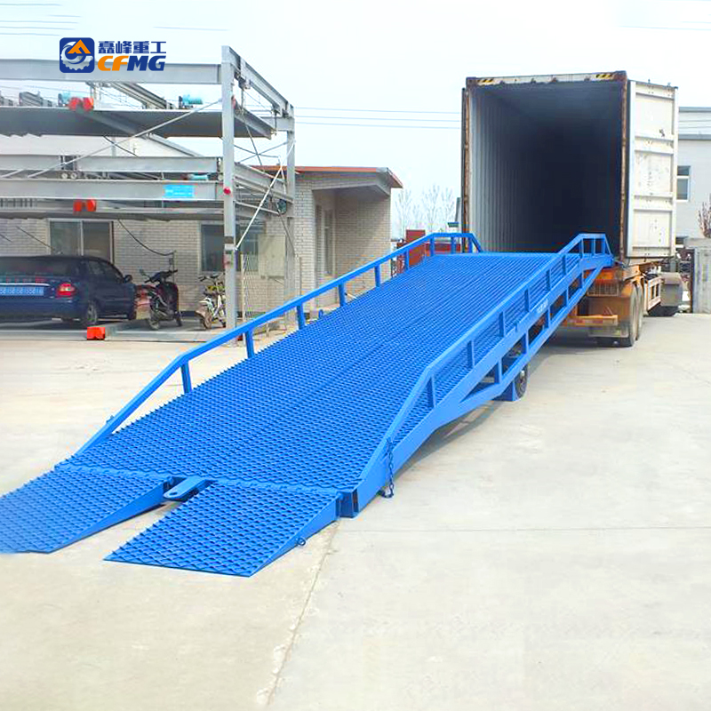 CFMG 6ton-20ton Customized Hydraulic Container Unloading Equipment Forklift Container Mobile Loading Dock Ramps