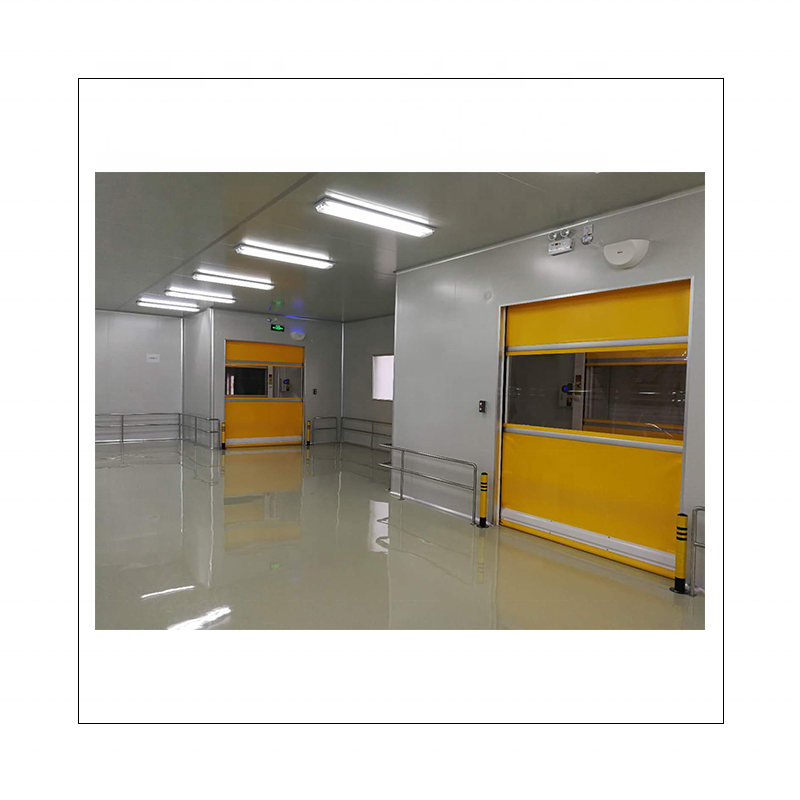 Suzhou Factory High Quality Pvc High Speed Door / Fast Shutter Door for Workshop Use